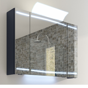 Pelipal Cassca Spiegelschrank 100 cm mit Effektlicht in den Türen 