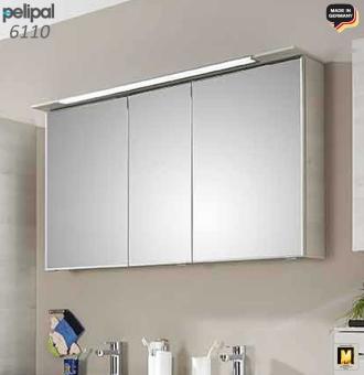 Pelipal 6110 Spiegelschrank 120 cm mit LED in Kranz - 6110-SPS 08 