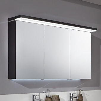 Puris Cool Line Spiegelschrank 120 cm mit LED Flächenleuchte (S2A431A69) 