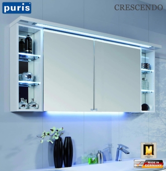 Puris Crescendo LED-Spiegelschrank 140 cm - S2A431426L 