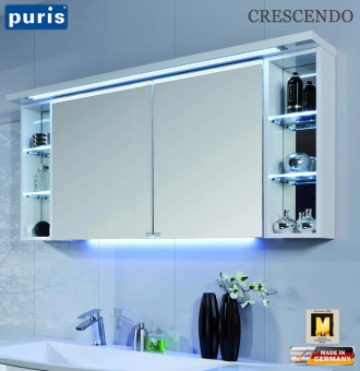 Puris Crescendo LED-Spiegelschrank 140 cm - S2A431426R 