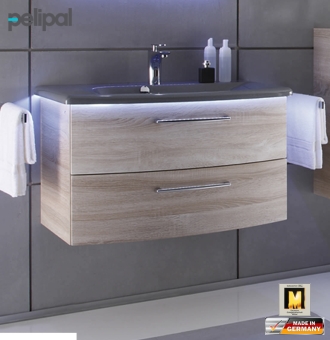 Pelipal 7005 Waschtischunterschrank Set mit Waschtisch 845 mm 