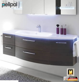 Pelipal 7005 Waschtischunterschrank Set mit Waschtisch 1548 mm - R2 