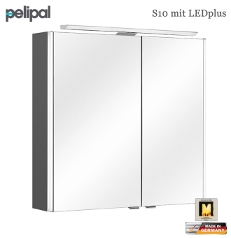Pelipal Neutraler Spiegelschrank 72 cm mit LEDplus - S10-SPS 08 