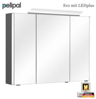 Pelipal Neutraler Spiegelschrank 92 cm mit LEDplus - S10-SPS 13 
