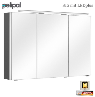 Pelipal Neutraler Spiegelschrank 102 cm mit LEDplus - S10-SPS 15 