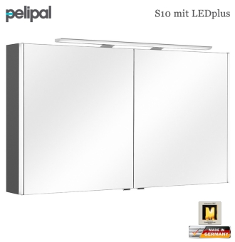Pelipal Neutraler Spiegelschrank 122 cm mit LEDplus - S10-SPS 20 