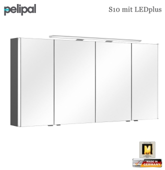 Pelipal Neutraler Spiegelschrank 142 cm mit LEDplus - S10-SPS 26 