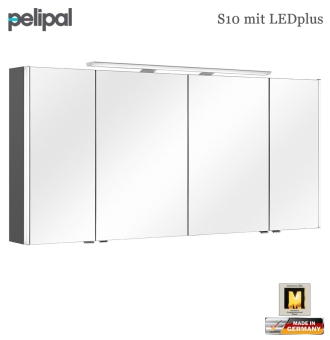 Pelipal Neutraler Spiegelschrank 152 cm mit LEDplus - S10-SPS 28 