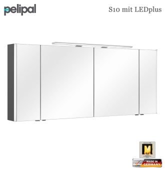 Pelipal Neutraler Spiegelschrank 172 cm mit LEDplus - S10-SPS 32 
